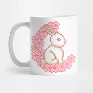 Bunny Pixel Art Mug